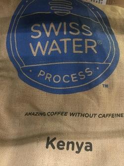 Origin coffee burlap sack at Beantiful roasting facility