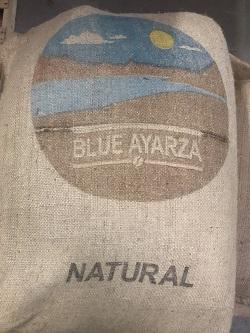 Single origin coffee sack at Beantiful roasting facility