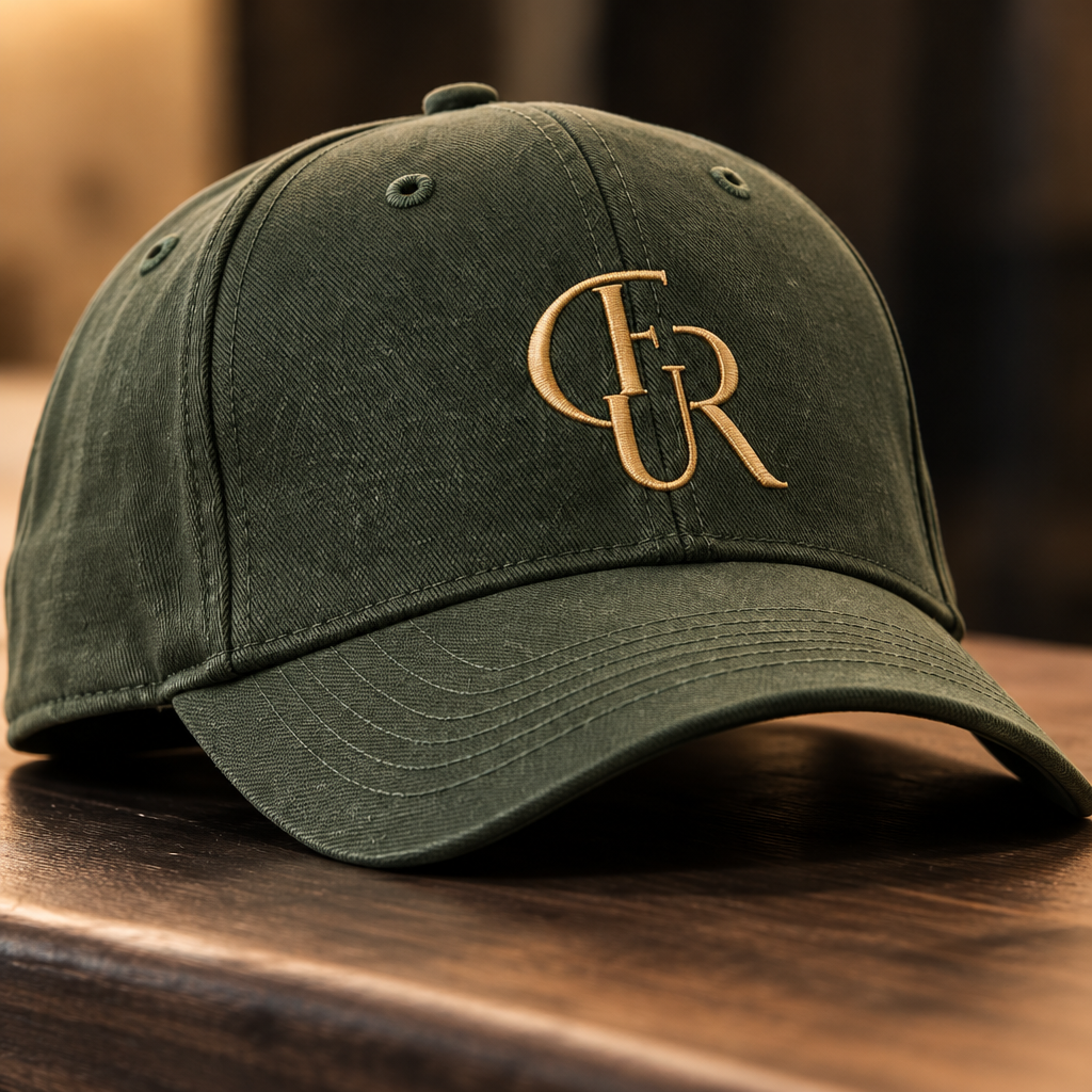 Cappellino verde oliva