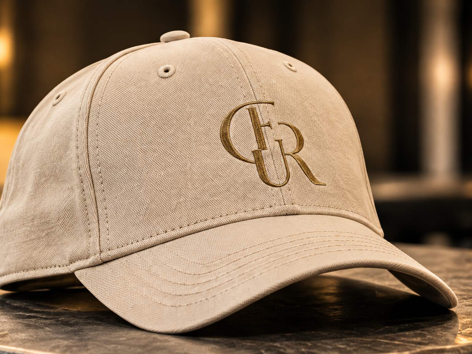 Cappellino beige