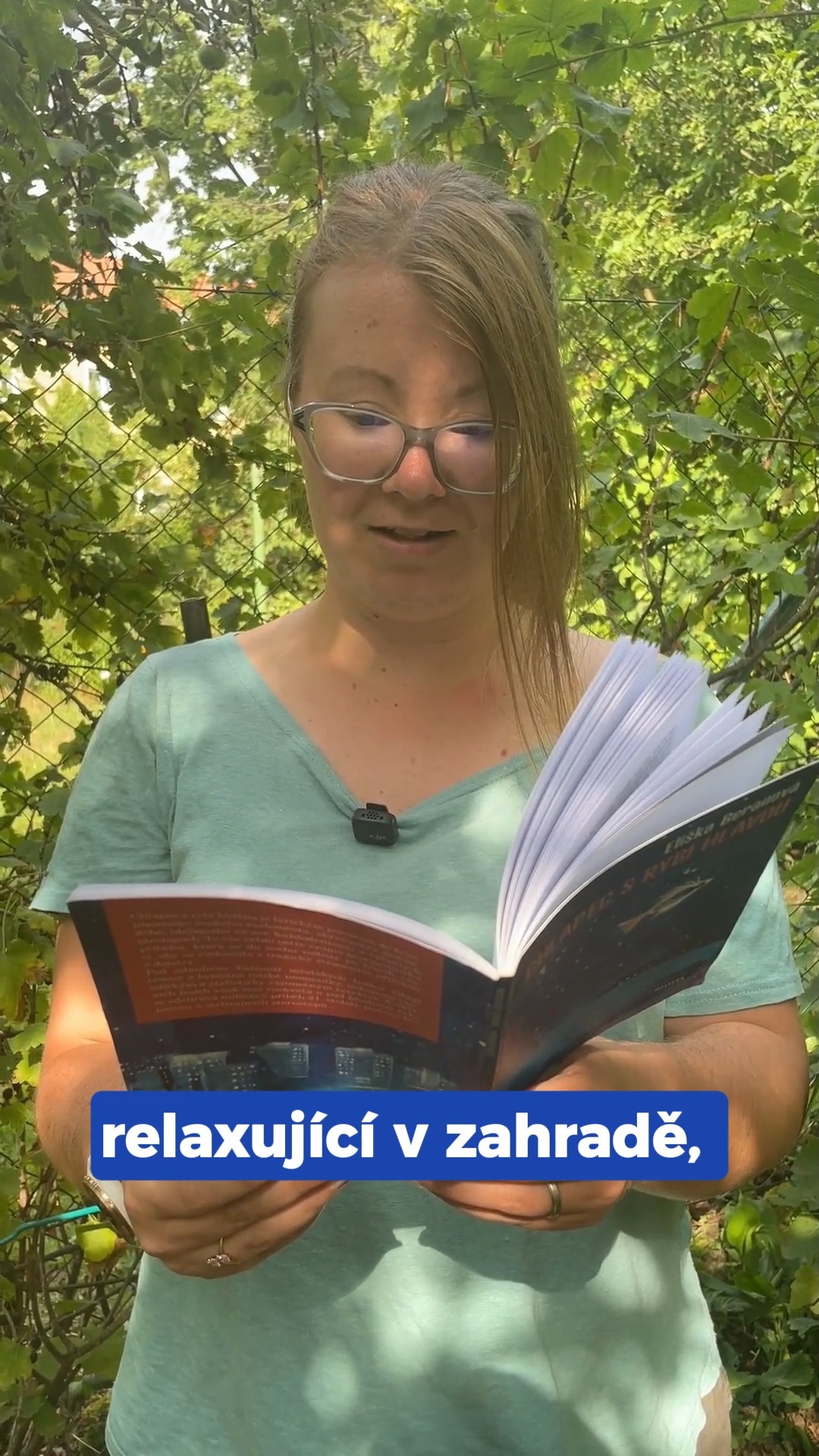 Zahrada spojená s knihou Chlapec s rybí hlavou