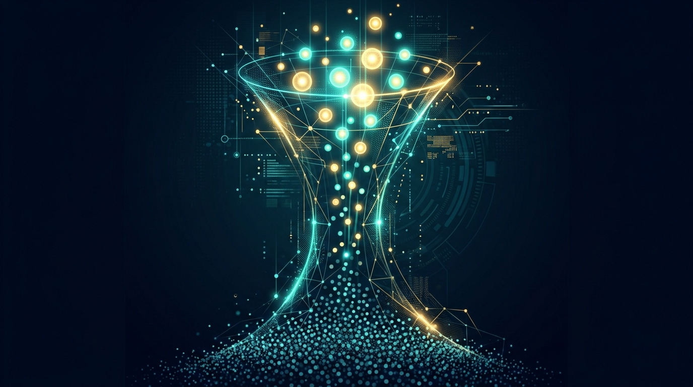 Education funnel transforming audience into educated customers