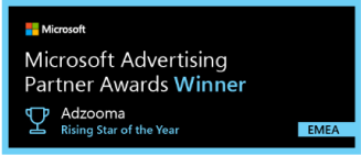 Microsoft Advertising Partner Awards EMEA — Rising Star Winner
