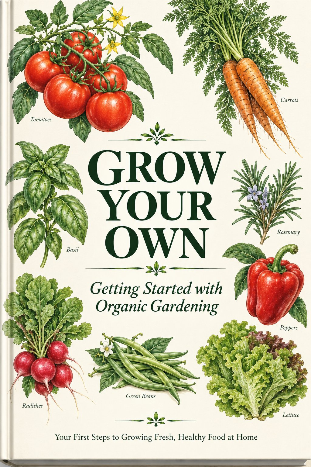 Grow Your Own: Getting Started with Organic Gardening — Starter Guide book cover