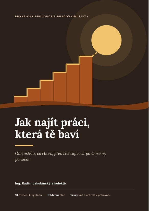 Obálka e-knihy Jak najít práci, která tě baví