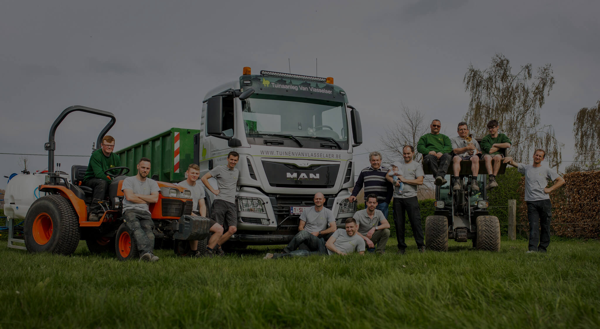 Het team van Tuinaanleg Van Vlasselaer