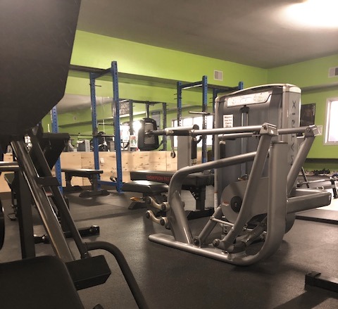 Cable and plate-loaded machines at The Box