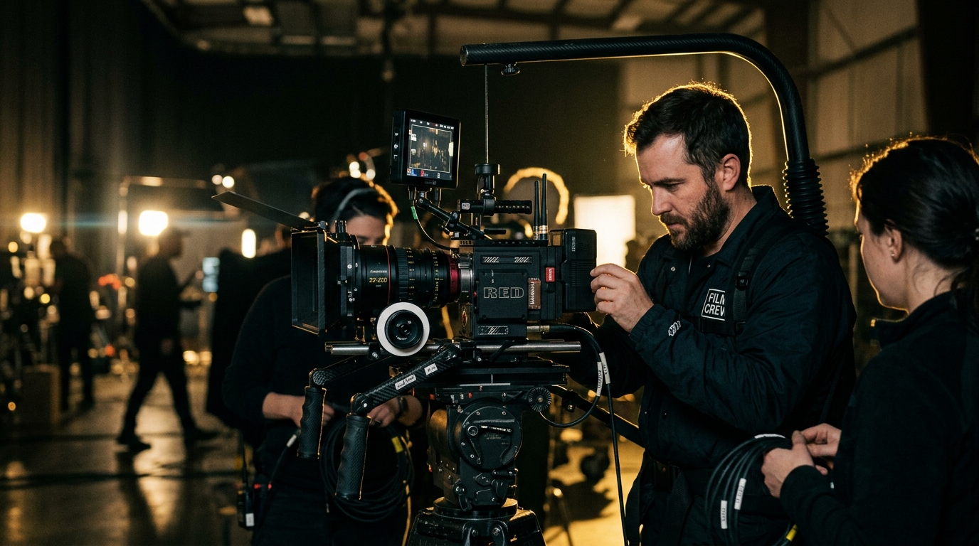 Toronto VIP Media production team on set
