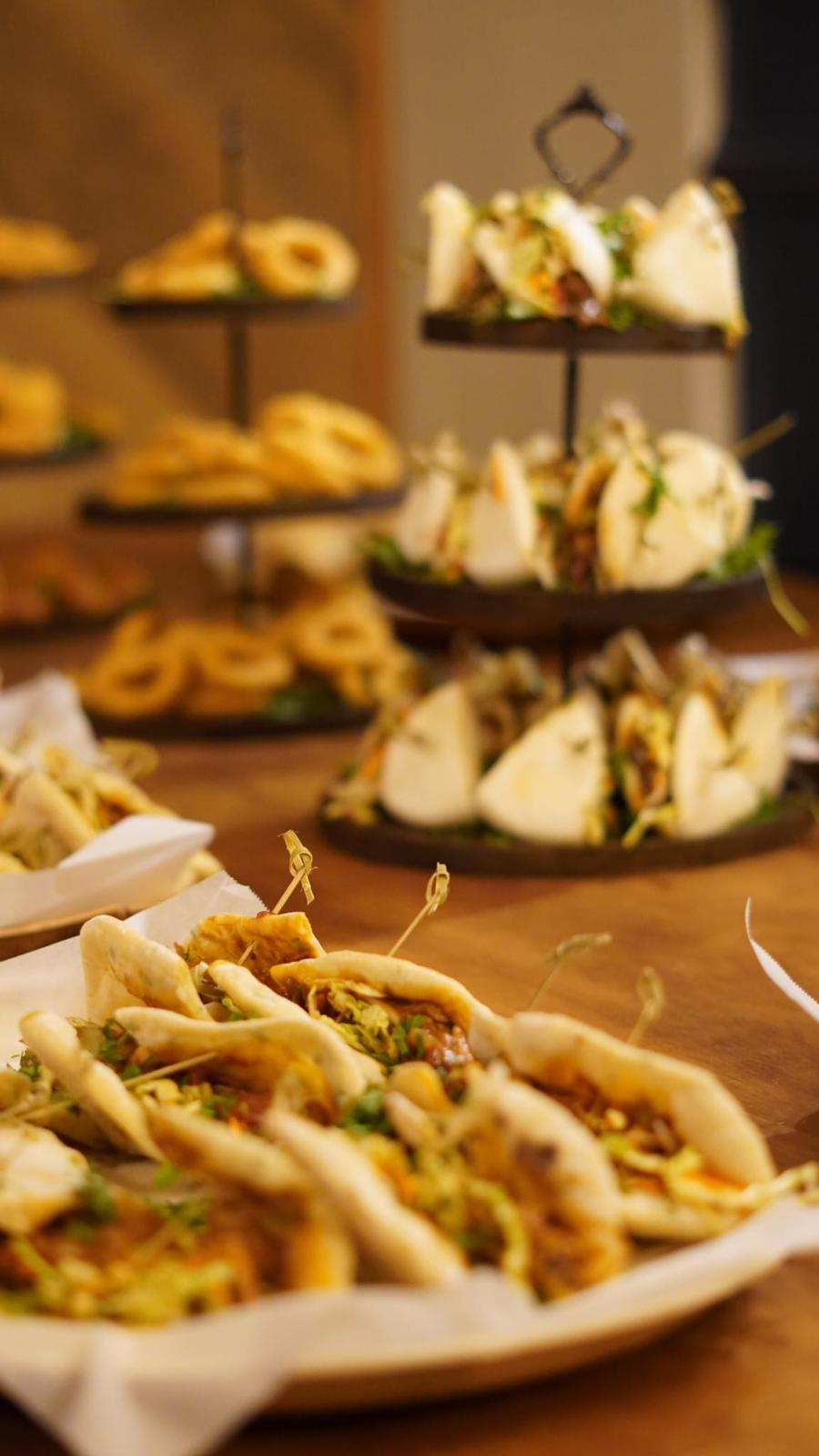 A spread of small plates, sliders and sides from The Star Inn kitchen