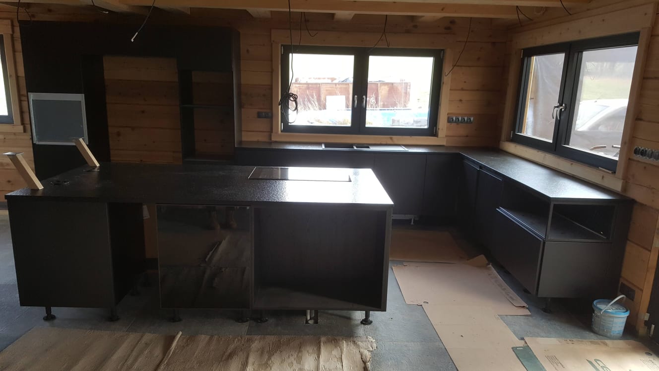 Kuchyňská pracovní deska z kamene, fotografie 1