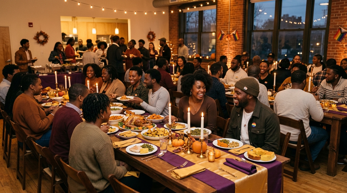 TEC Annual Thanksgiving Dinner gathering