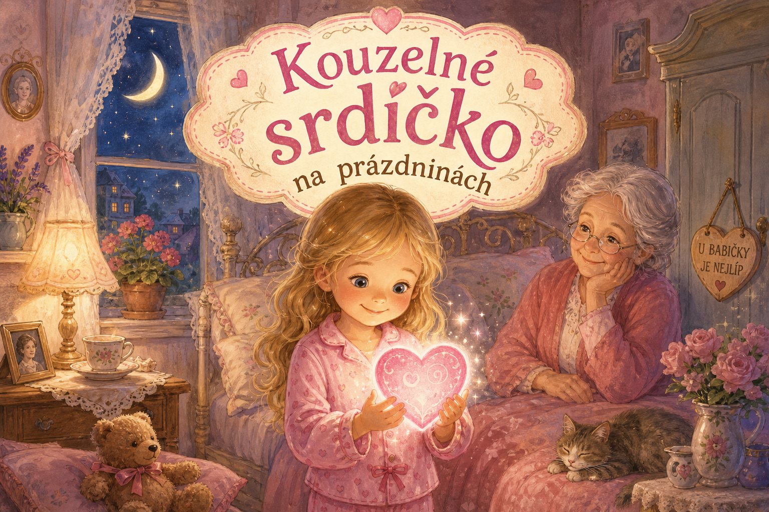 Emilka a kouzelné srdíčko na prázdninách