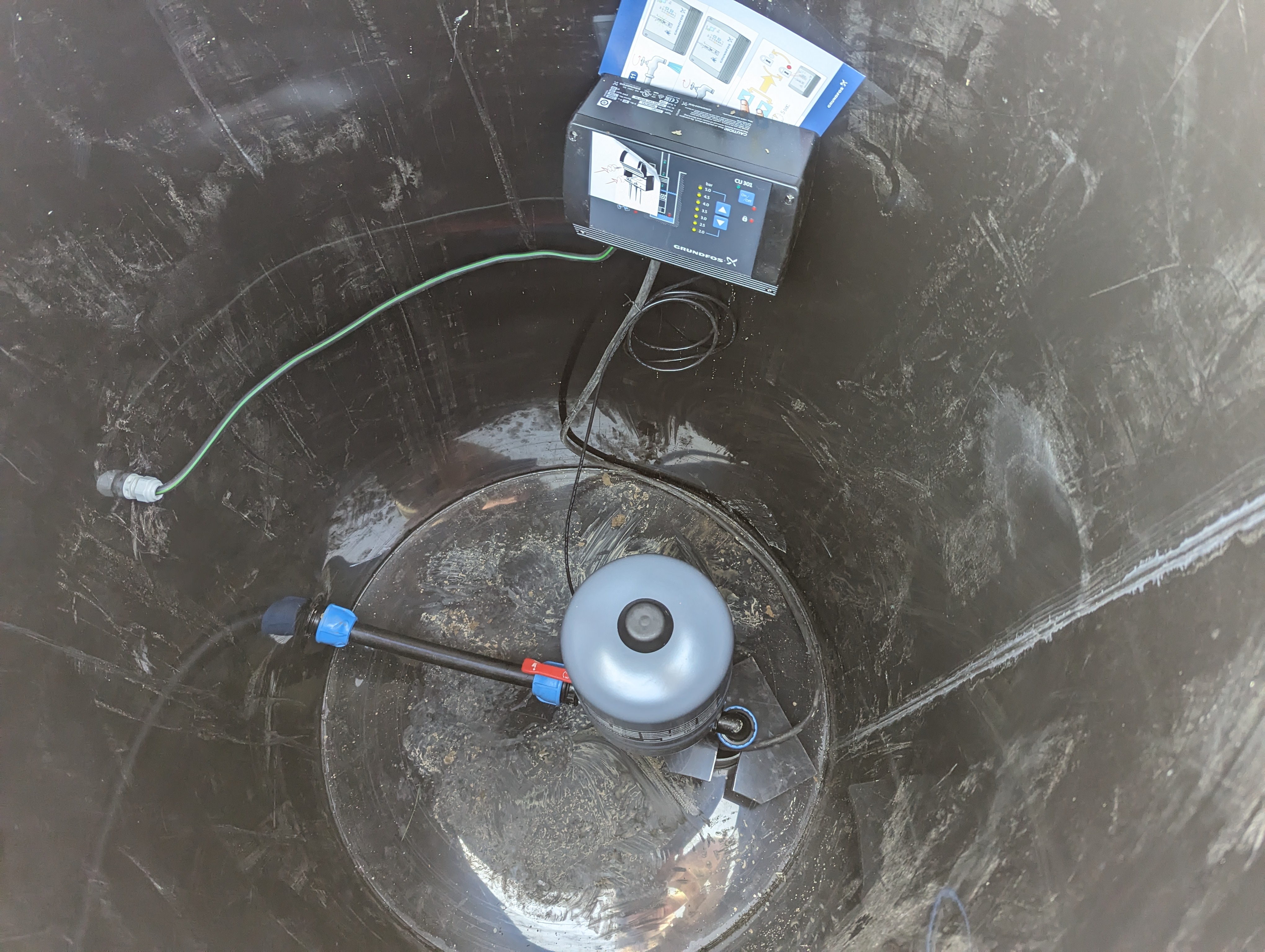 Grundfos CU 301 – osazení čerpadla, Praha-východ