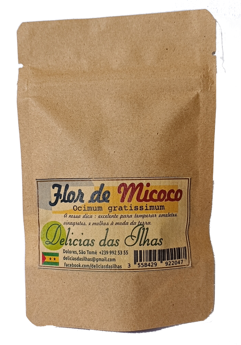 Flor de Micoco (ocimum gratissimum)