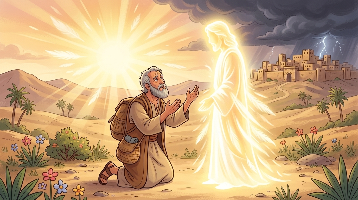 Abraham se přimlouvá za město