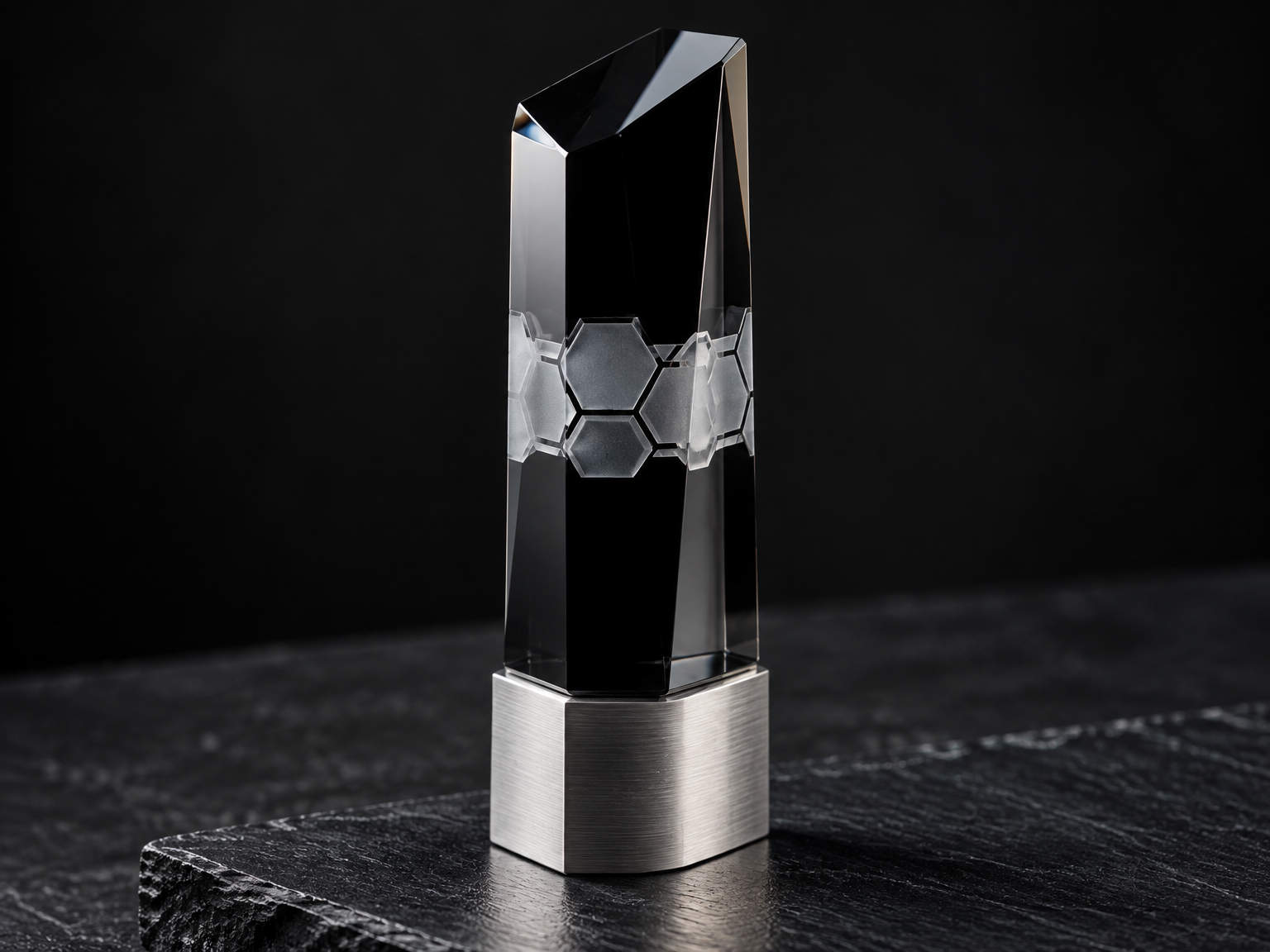 Engraved presentation award