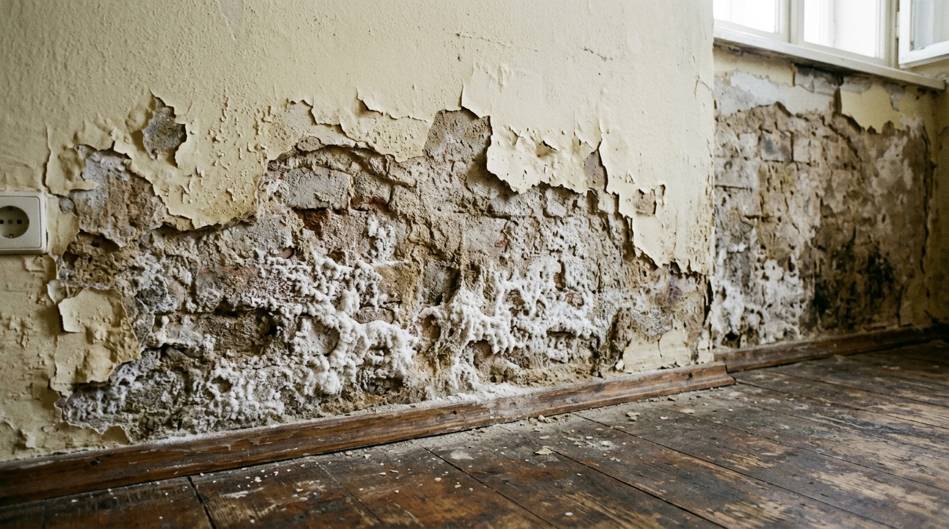 Vlhkost v přízemí