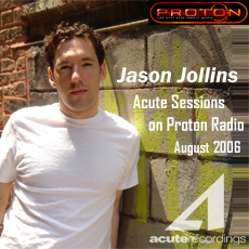 Jason Jollins - "Acute Sessions" - August 2006 cover artwork