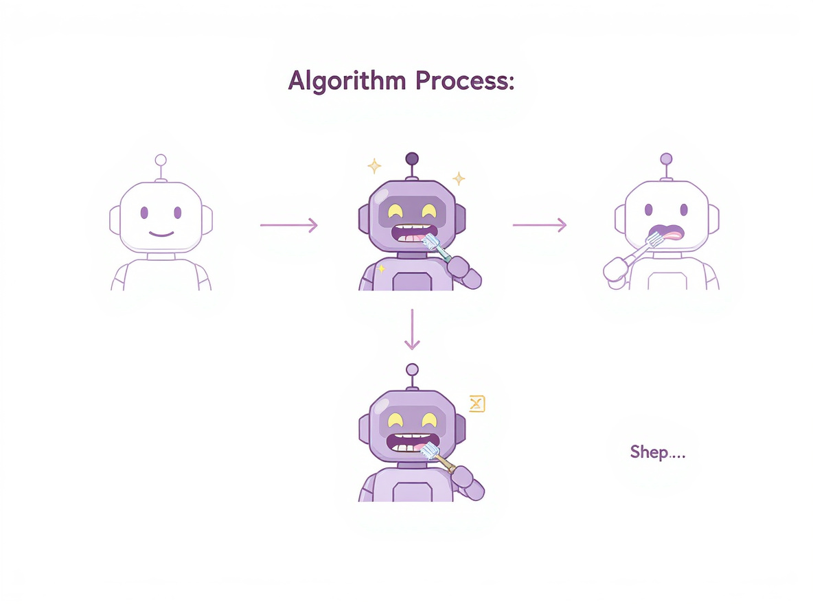 Roboti Ju a Pí – Jak si roboti čistili zuby…