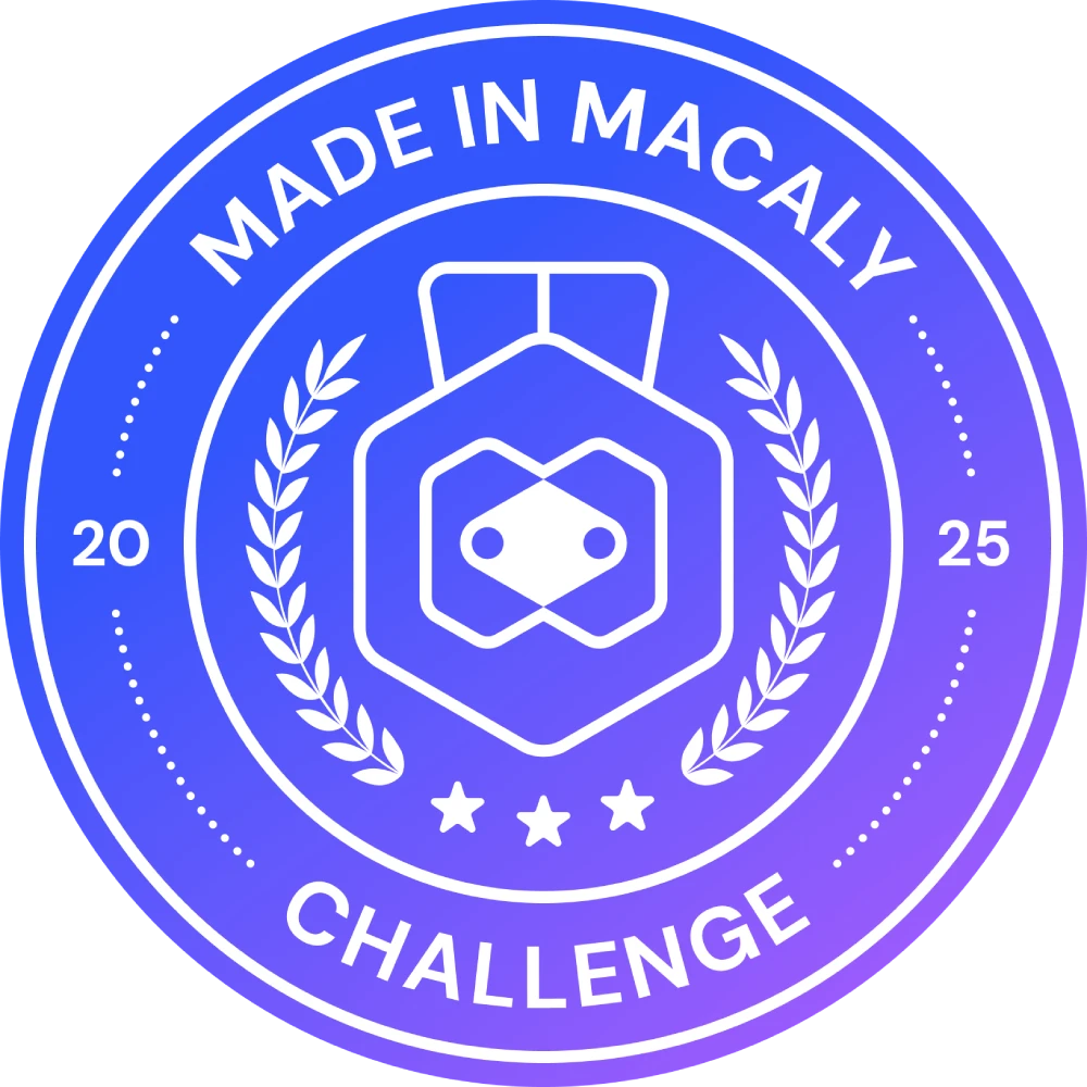 Made In Macaly Challenge Badge