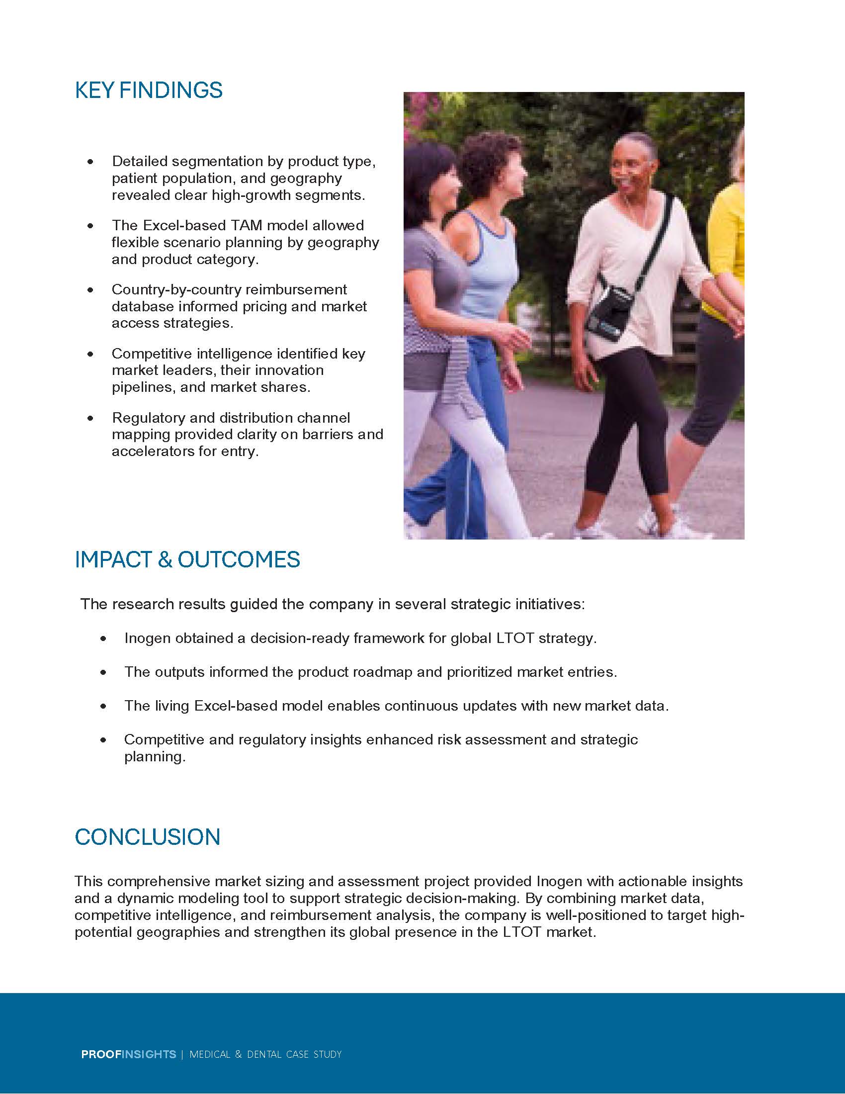 LTOT Market Sizing Study - Impact and Outcomes