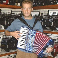 Christian, accordion with Fiddlestix