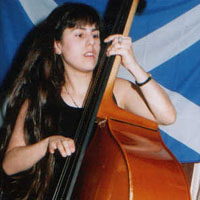 Betty, double bass / vocals (optional) with Fiddlestix