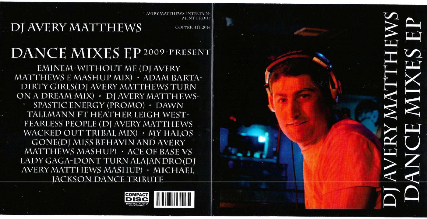 DJ Avery Matthews — Dance Mixes EP