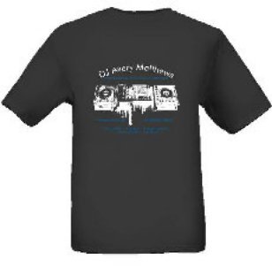 DJ Avery Matthews T-Shirt — Black