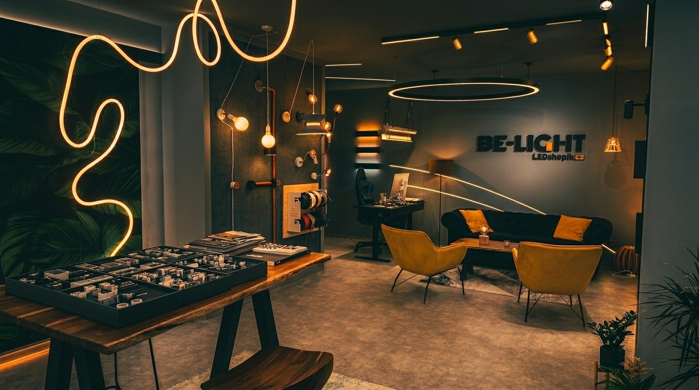 BE-LIGHT showroom Ostrava