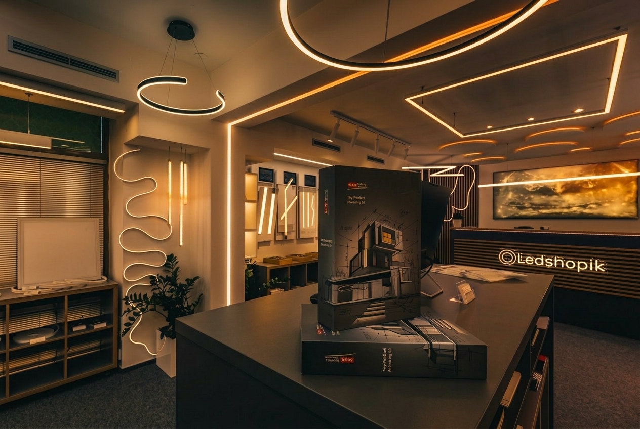 BE-LIGHT showroom Brno