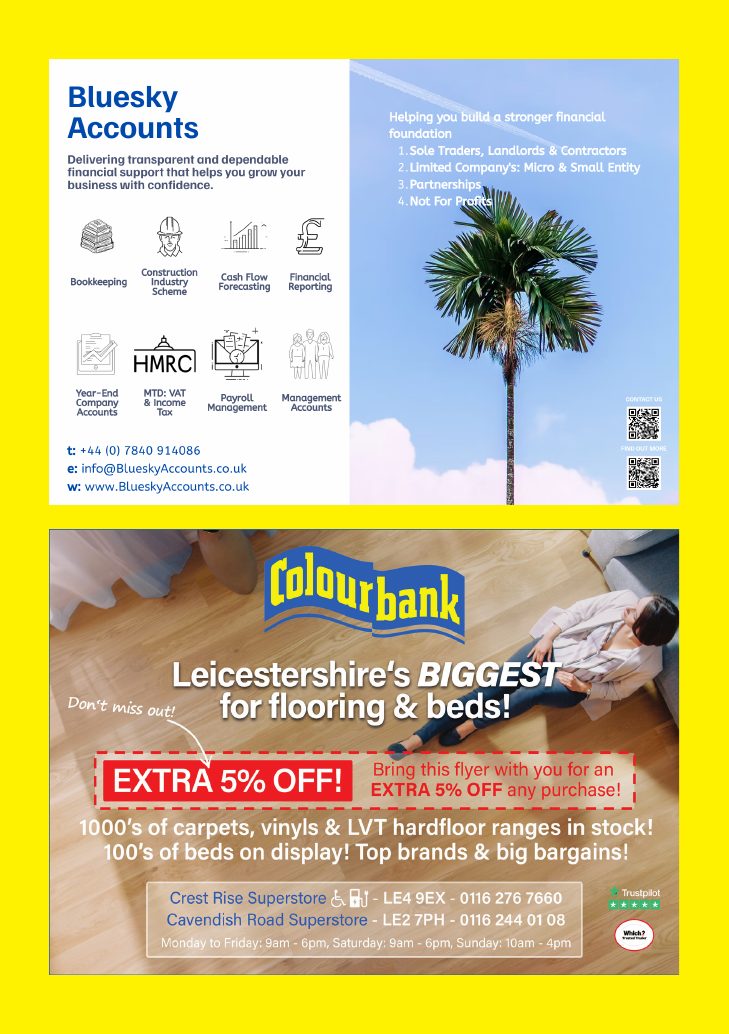 Current advert for Bluesky Accounts