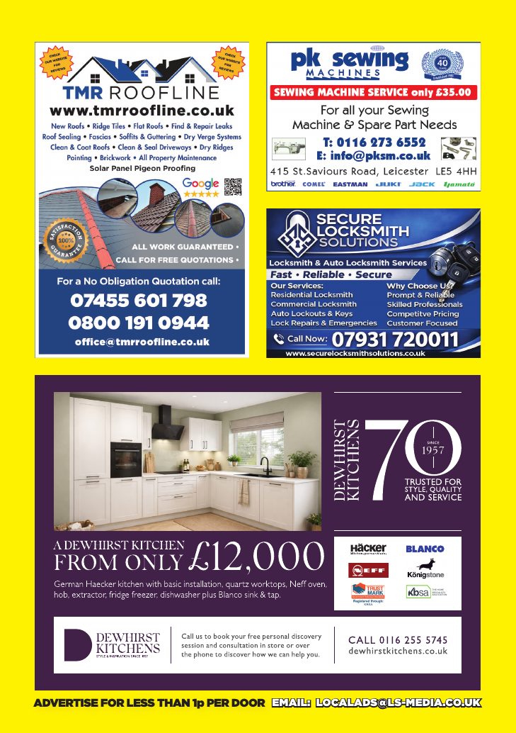 Current advert for TMR Roofline