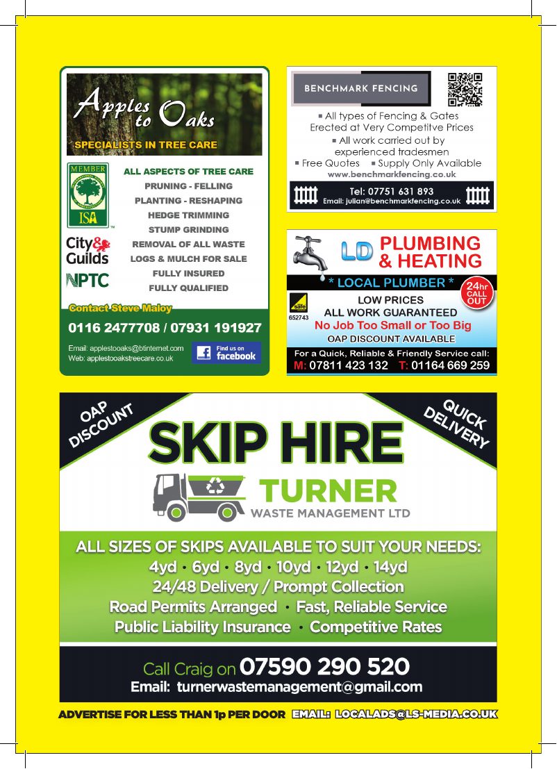 Current advert for Turner Waste Management