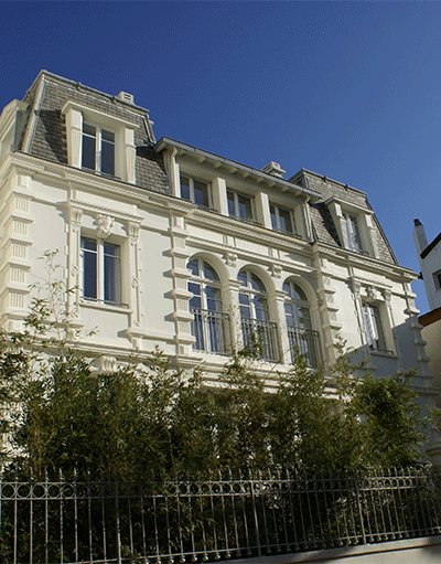Vue de la Villa Les Roses