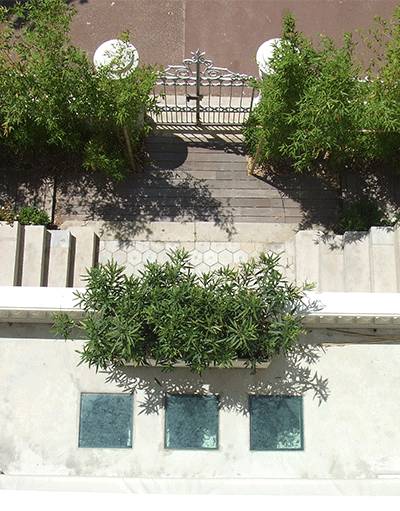 Détail de la Villa Les Roses