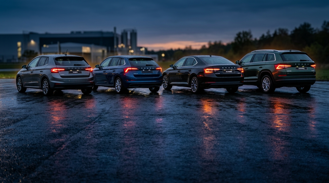 Škoda Fleet – Fabia, Scala, Superb, Kodiaq