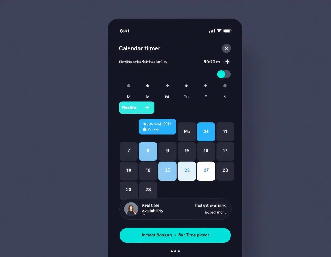 Flexible Scheduling Screenshot