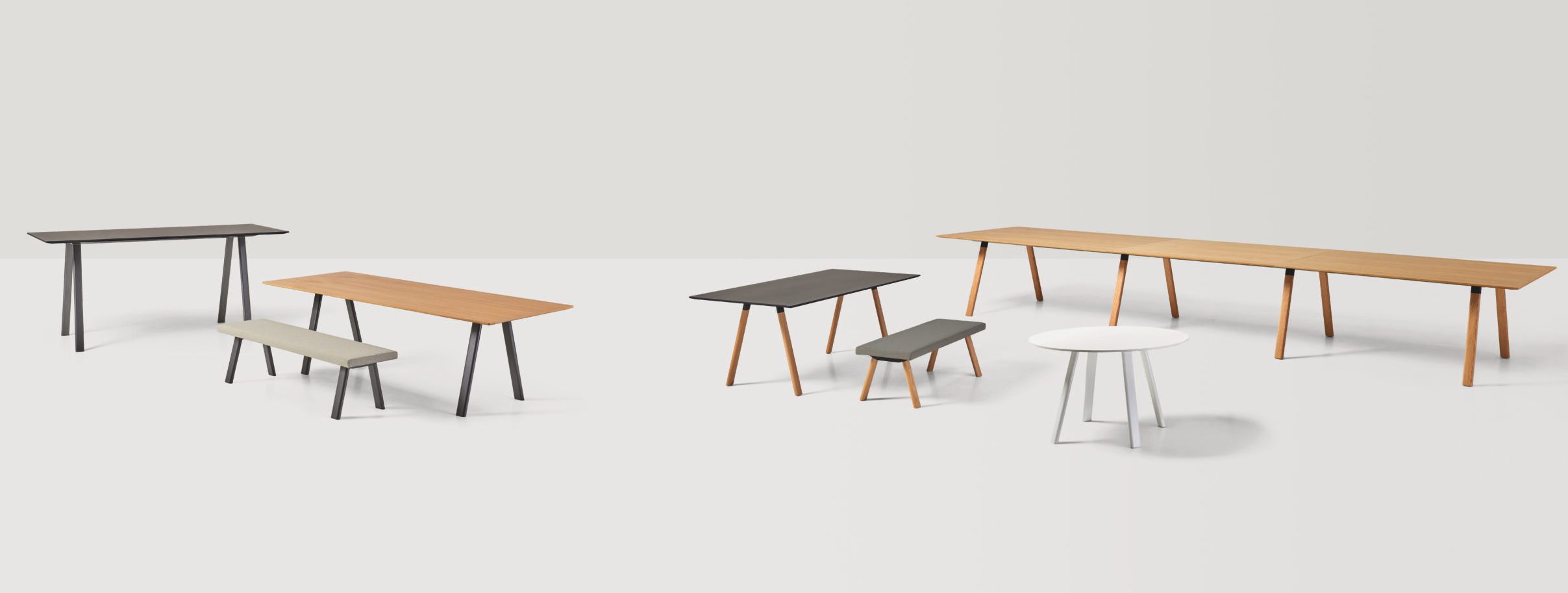 Inclass Plania Table -pöytä arkkitehtonisella linjalla
