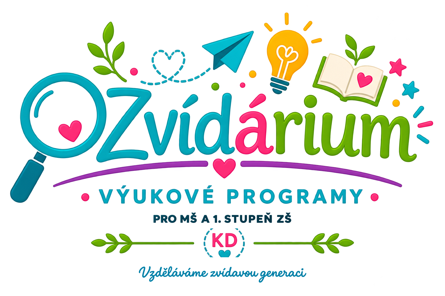 Zvídárium – výukové programy pro MŠ a 1. stupeň ZŠ. Vzděláváme zvídavou generaci.