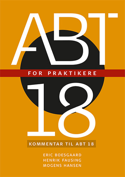 Forside: ABT18 for praktikere - Kommentar til ABT 18