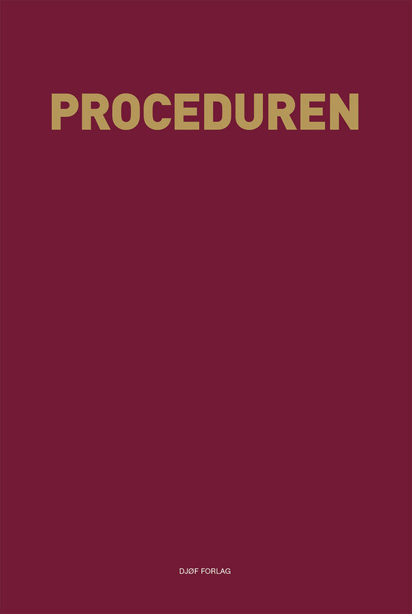 Forside: Proceduren