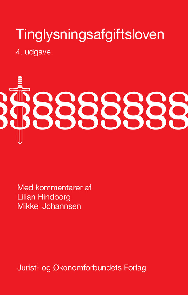 Forside: Tinglysningsafgiftsloven med kommentarer