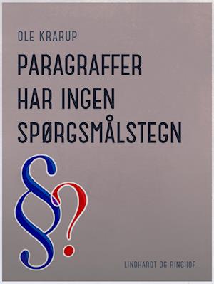 Forside: Paragraffer har ingen spørgsmålstegn