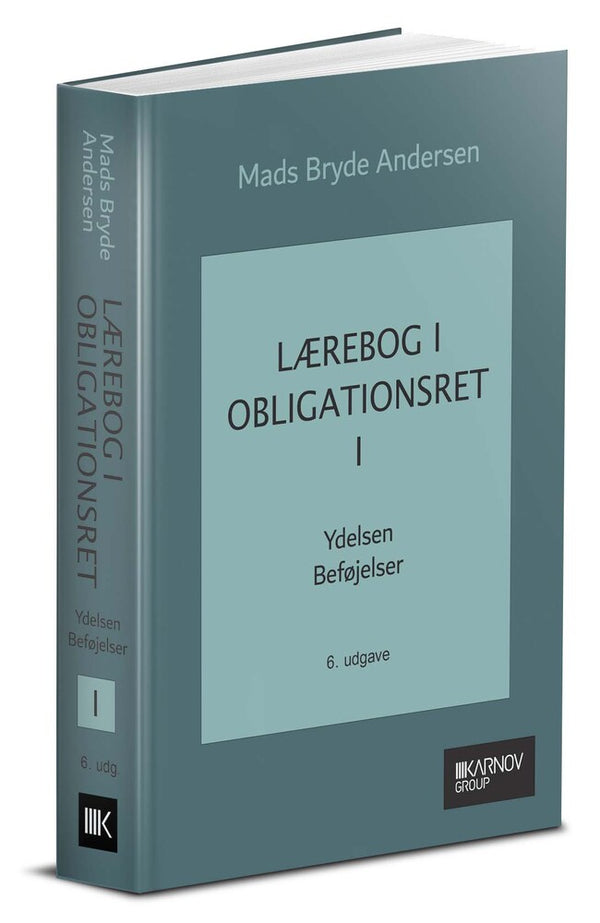 Forside: Lærebog i obligationsret I - Ydelsen. Beføjelser.