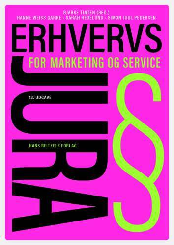 Forside: Erhvervsjura - for marketing og service