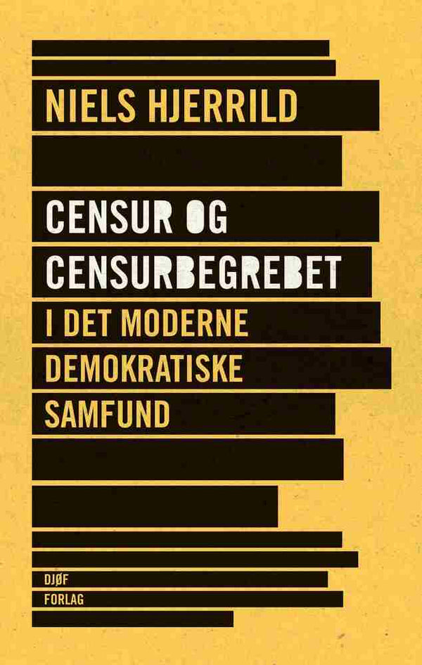 Forside: Censur og censurbegrebet i det moderne demokratiske samfund