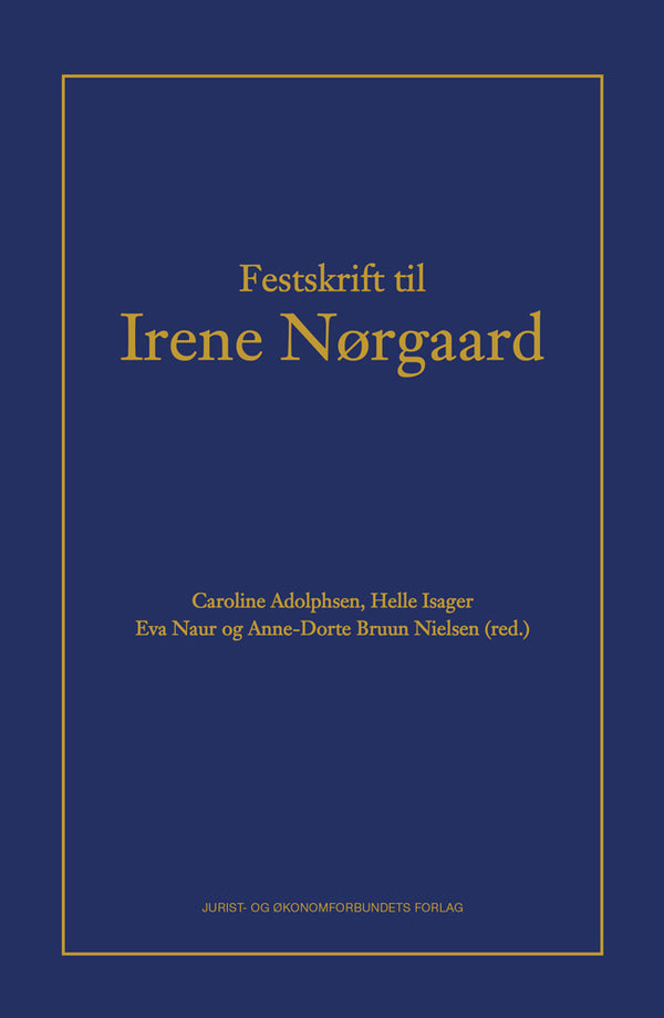 Forside: Festskrift til Irene Nørgaard