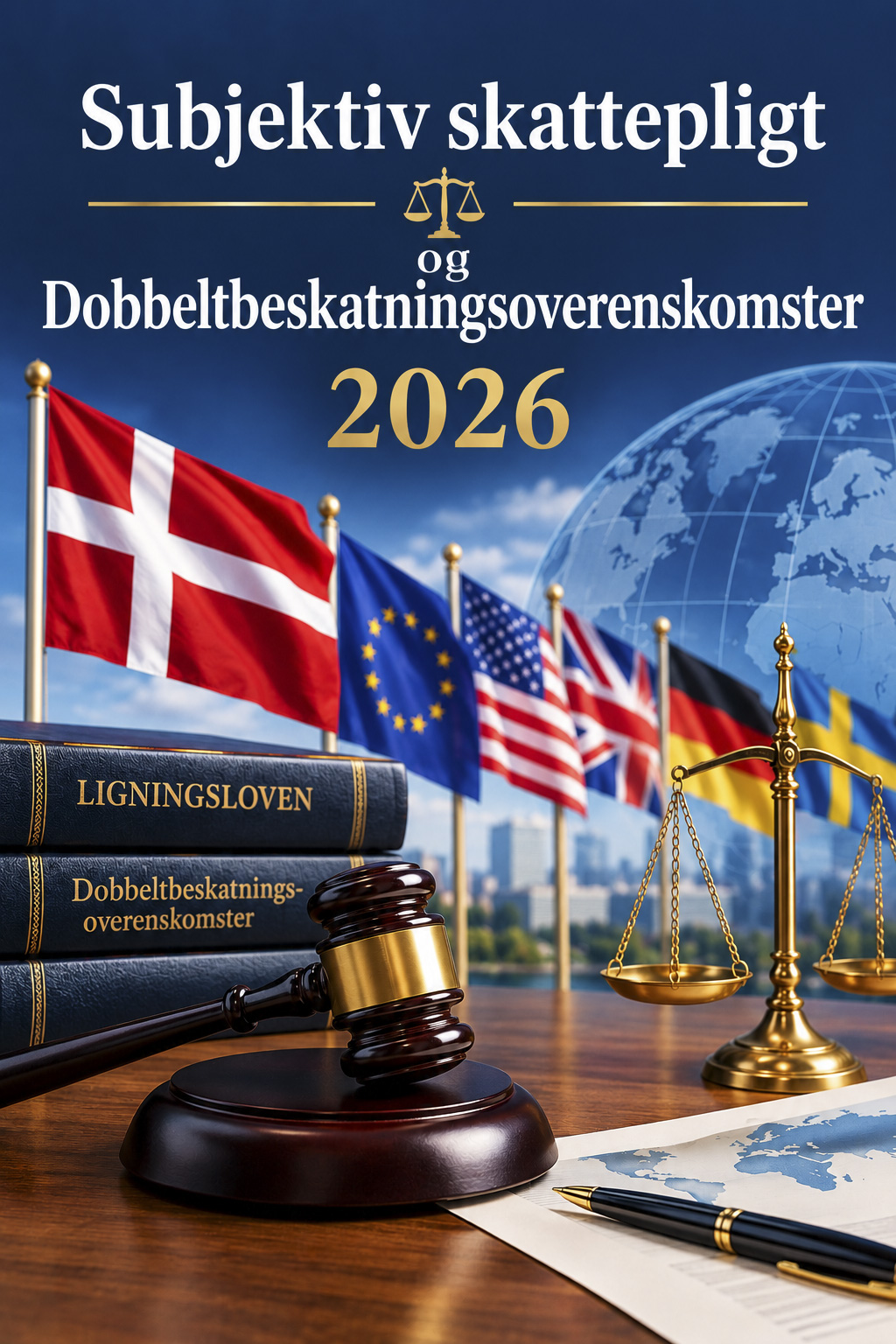 Forside: Subjektiv skattepligt og dobbeltbeskatning 2026