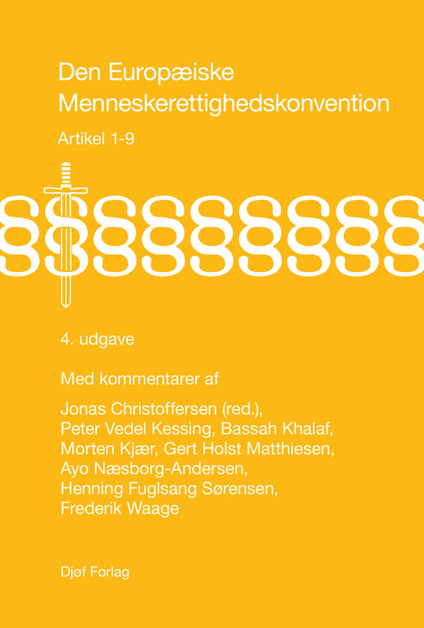 Forside: Den Europæiske Menneskerettighedskonvention